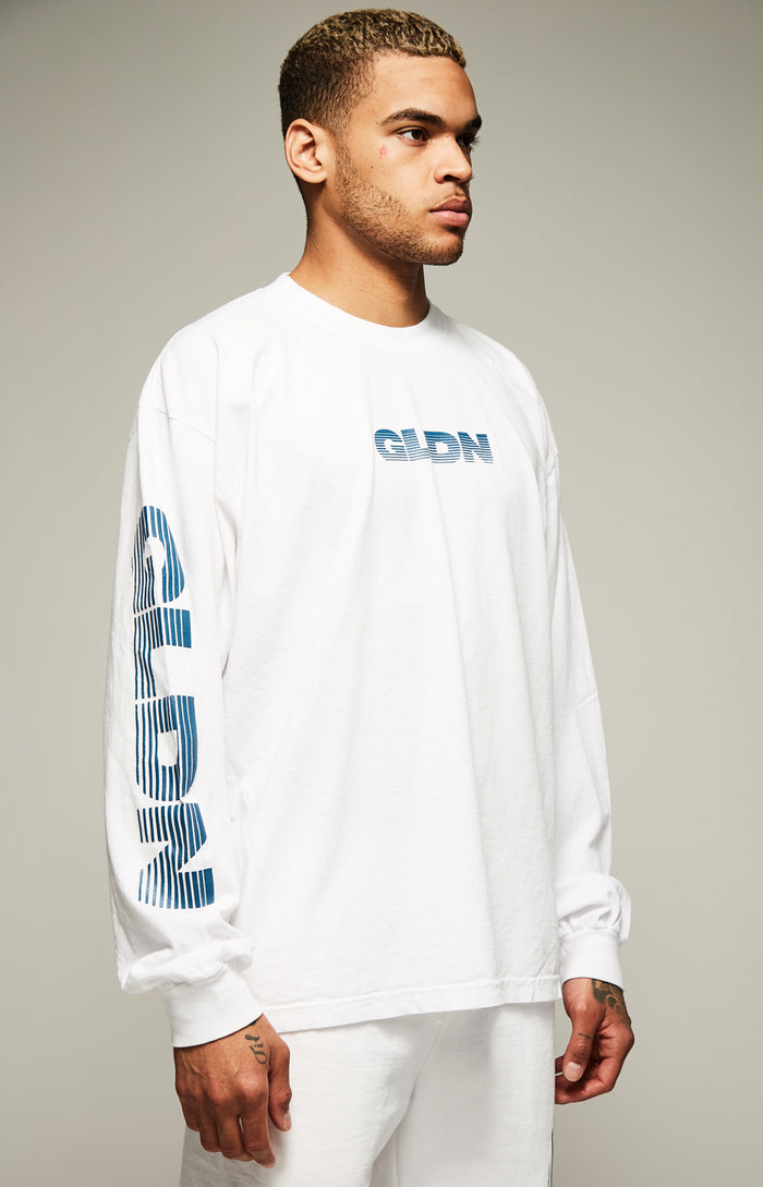 White Crew Neck Longsleeve