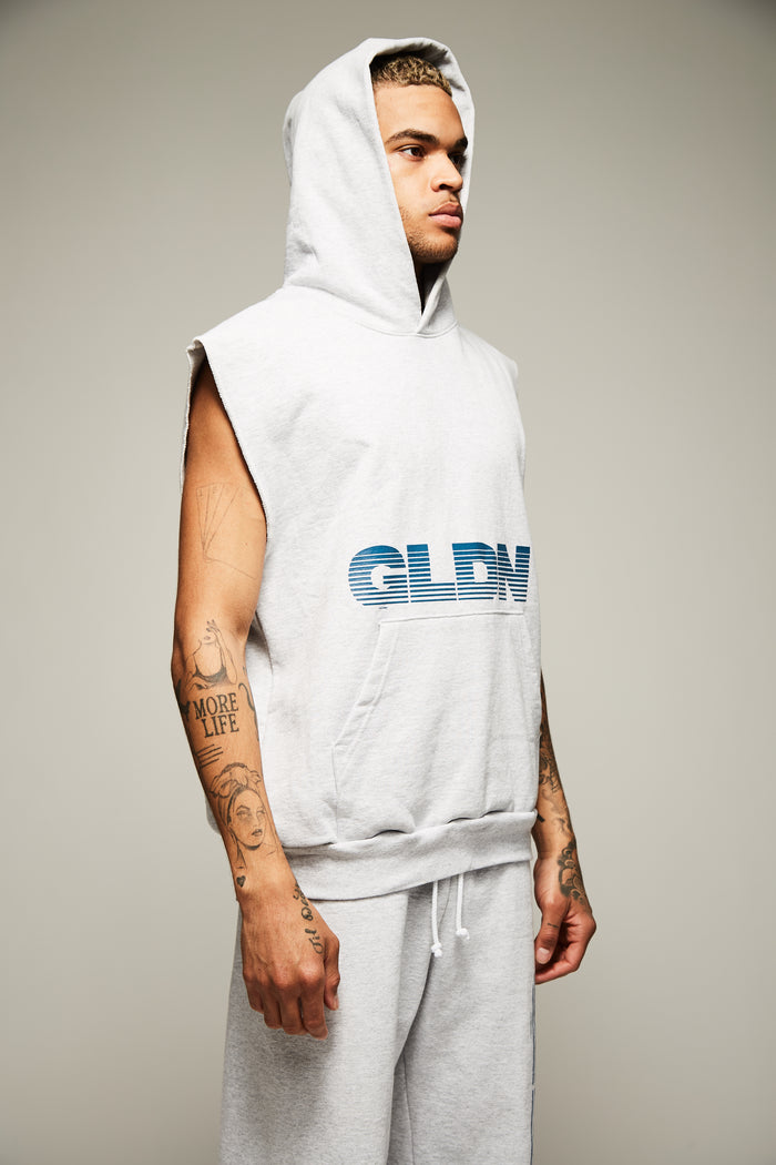 Ash Sleeveless Hoodie