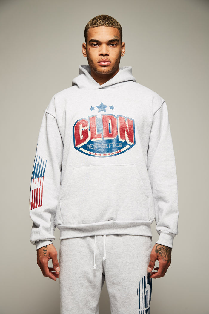 Ash Heavy Fleece Hoodie