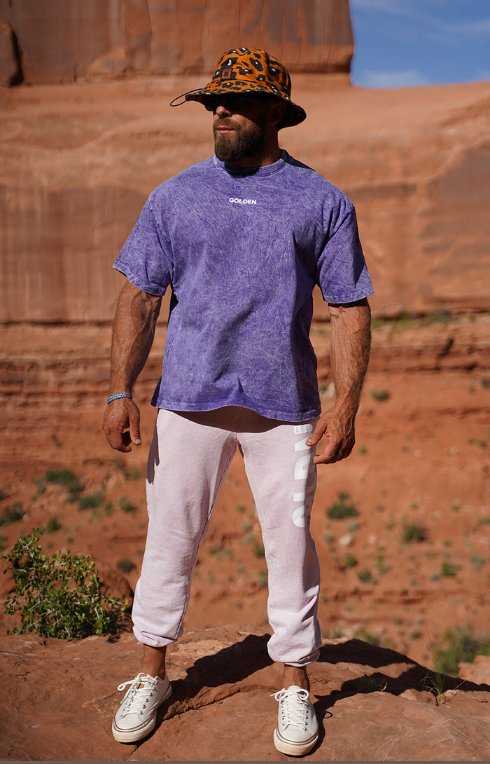 Purple Mineral Golden T-Shirt