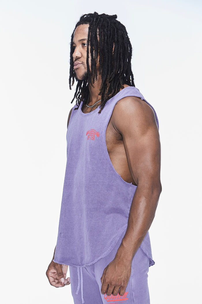 Faded Purple Muscle Tank