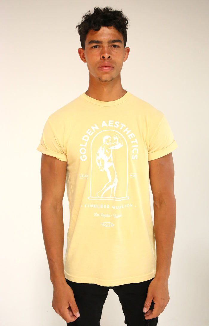 Sea Mist Rolled Sleeve T-Shirt