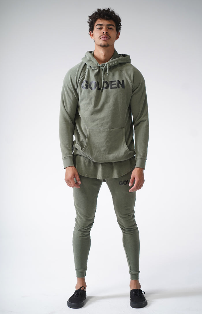 Vintage Army Golden Hoodie