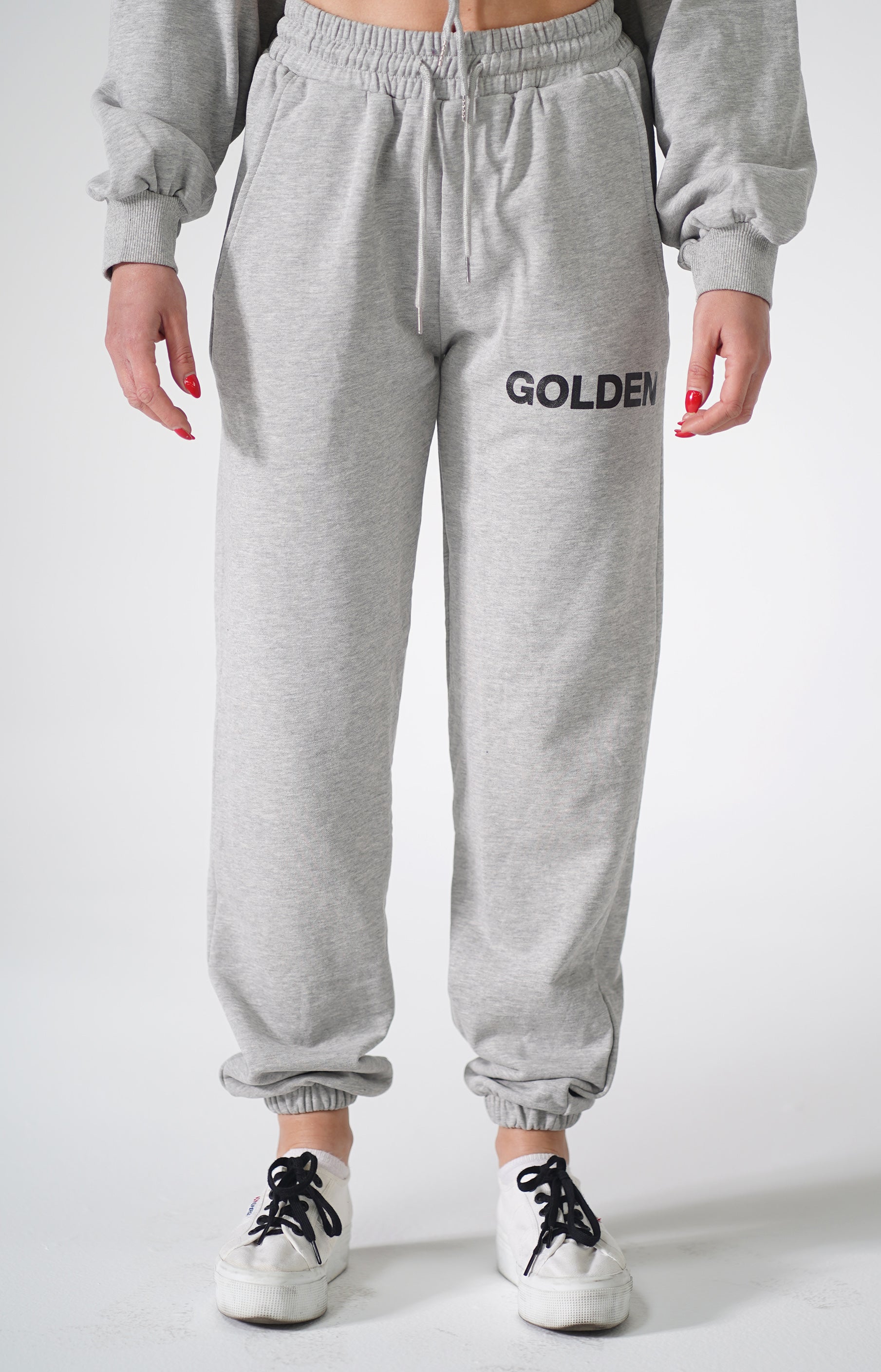 Grey Golden Sweatsuit