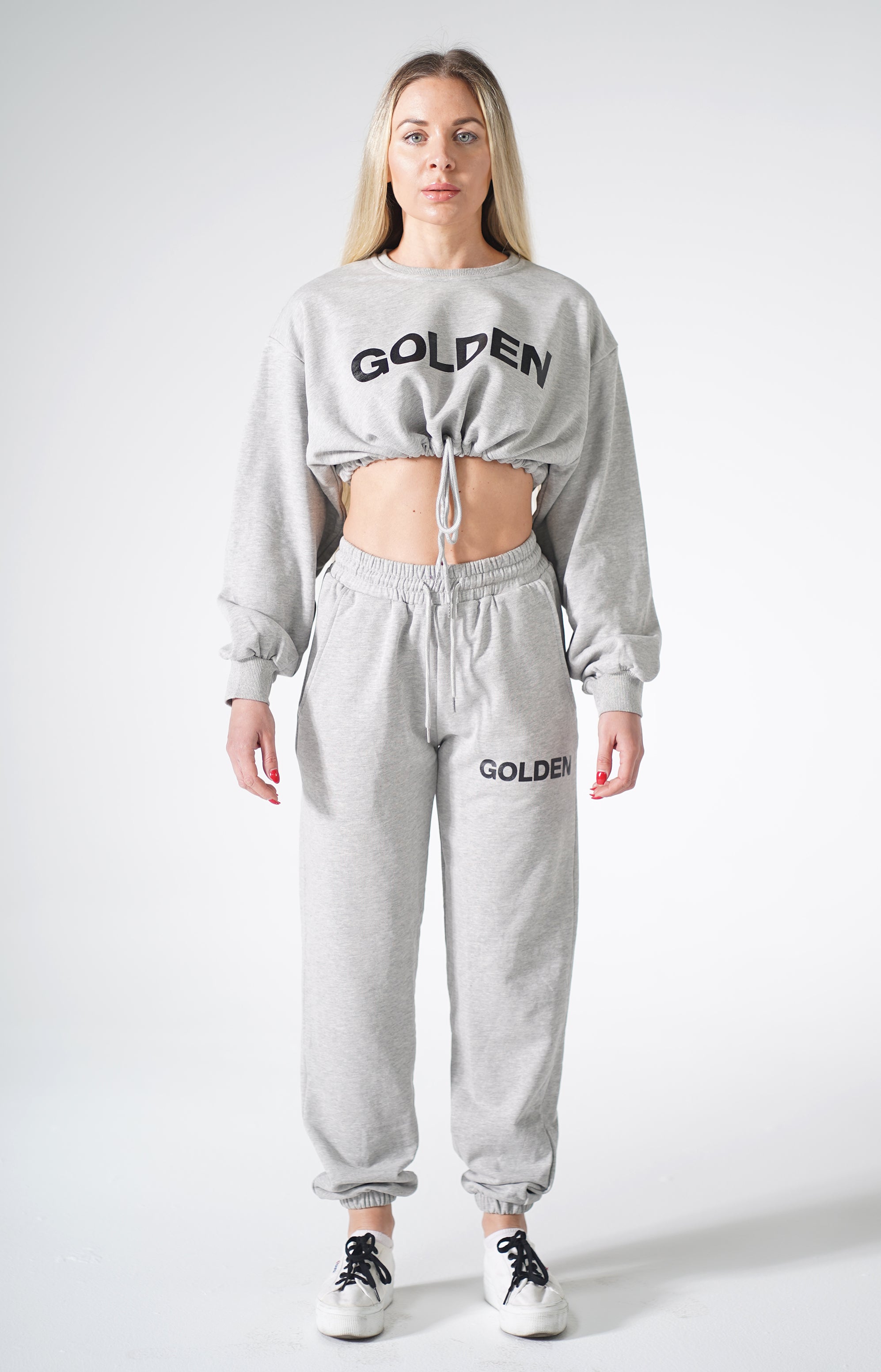 Grey Golden Sweatsuit