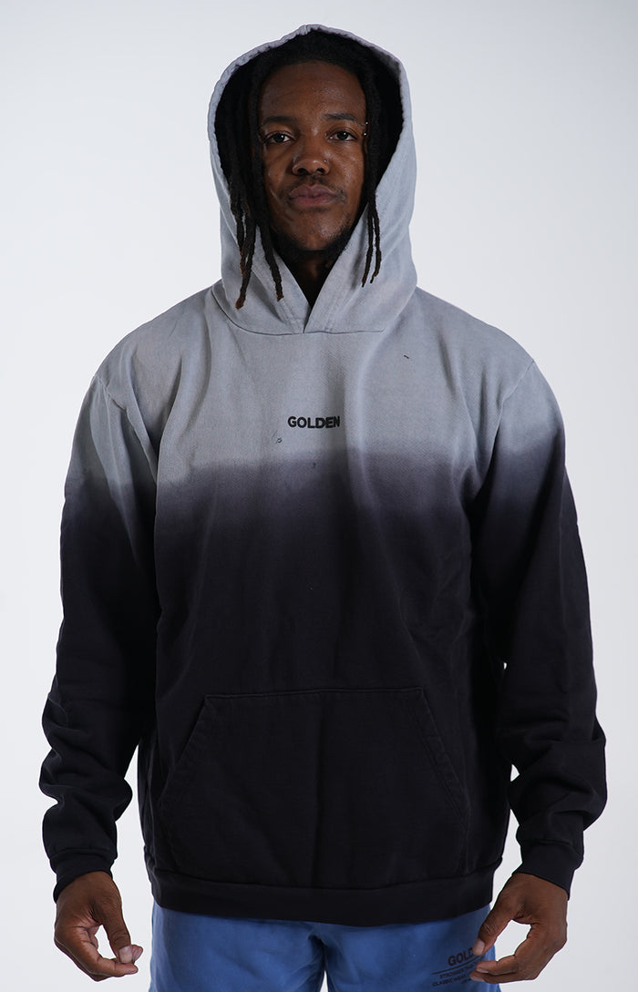 Black Dip Dye Hoodie