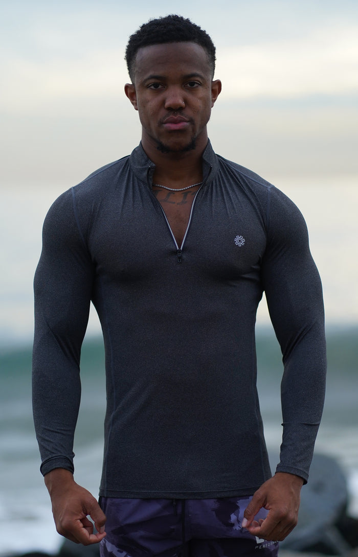Grey High Performance Pullover