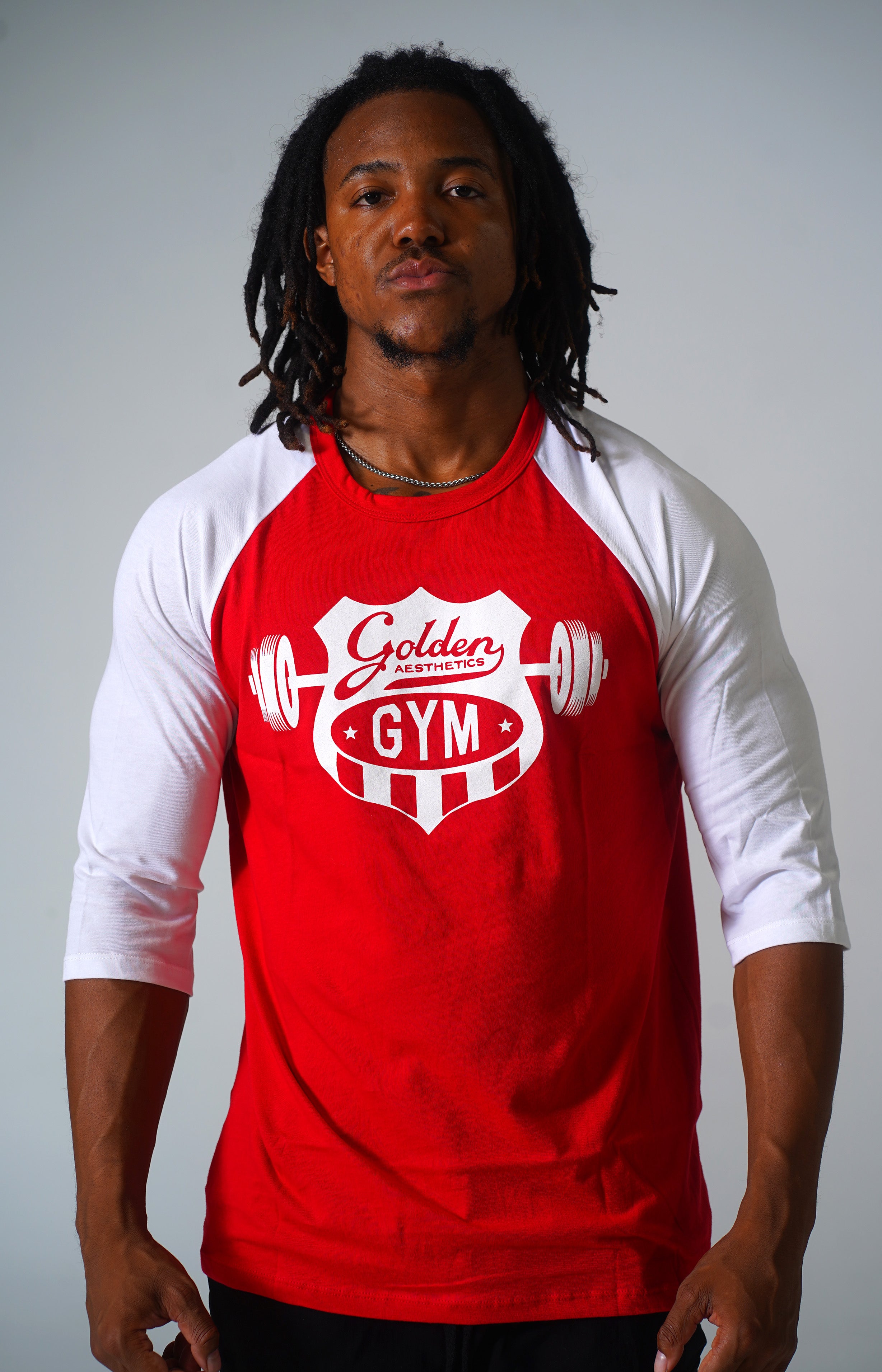 GA Classic Red 3/4 Sleeve