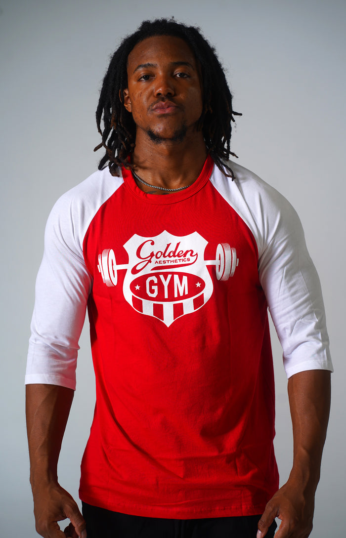 GA Classic Red 3/4 Sleeve