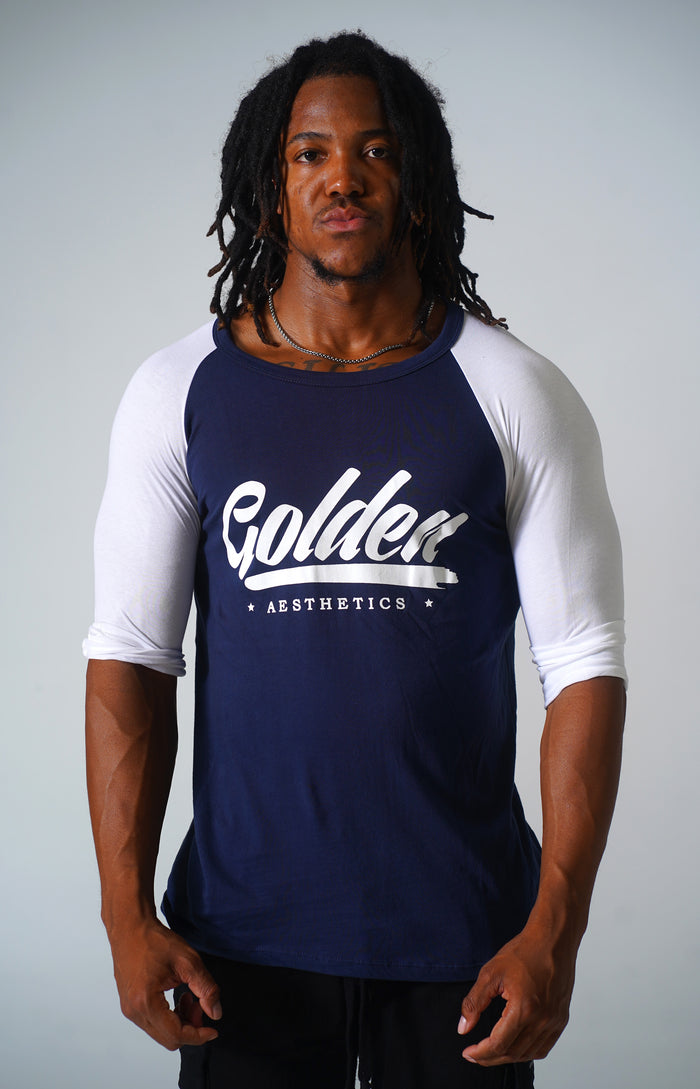 GA Navy 3/4 Sleeve