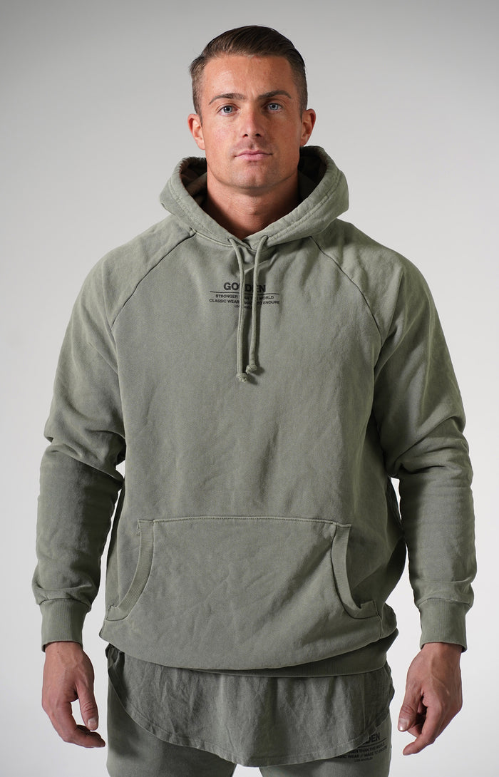 Faded Army Golden Hoodie