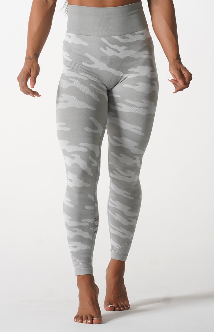 Grey Camo Leggings