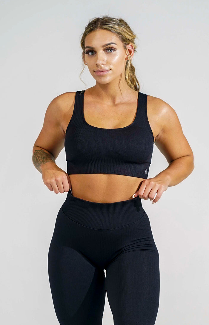 Black Women’s Sports Bra
