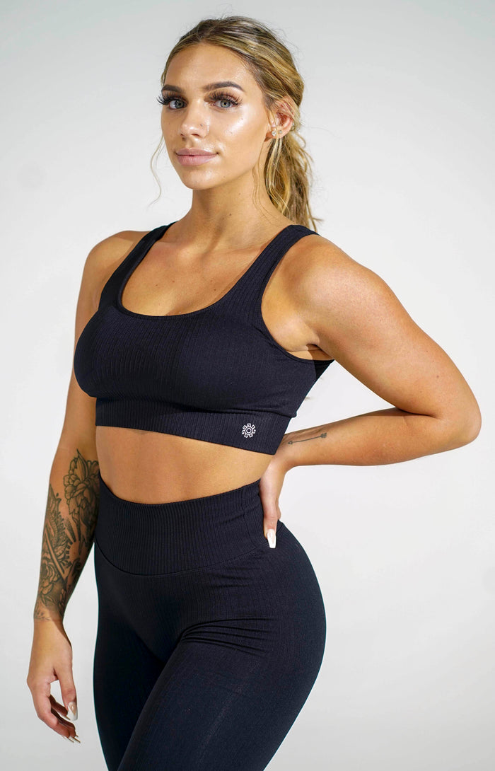 Black Women’s Sports Bra