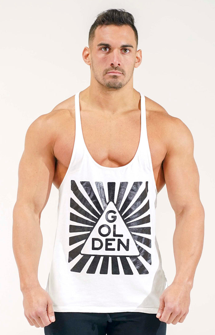 White Infinity Stringer