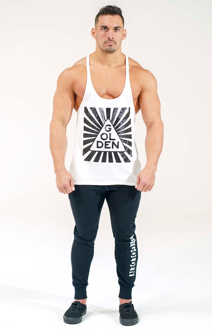 White Infinity Stringer