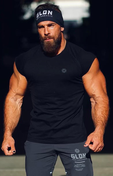 Black Capped Sleeve T-Shirt