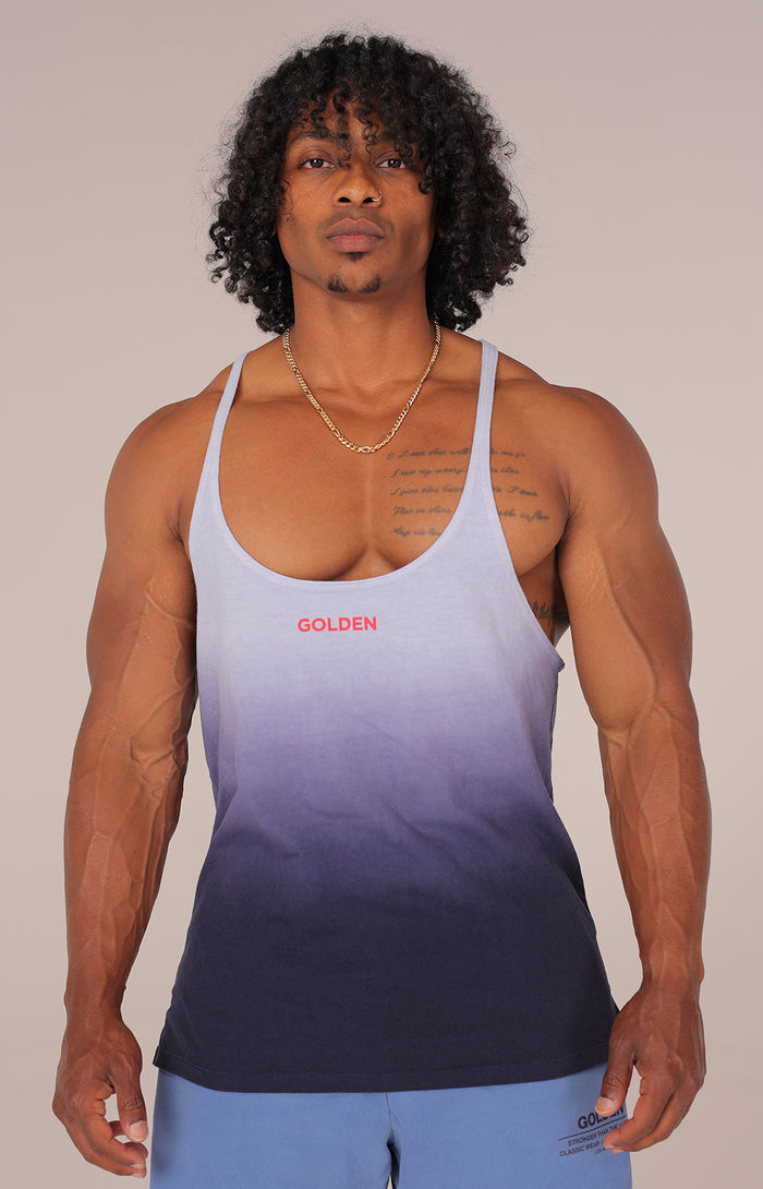 Dip Dye Navy Stringer