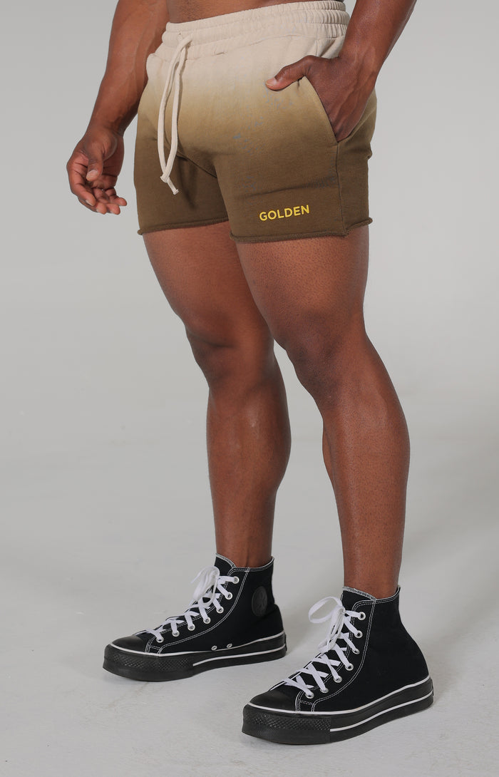 Dip Dye Army Shorts