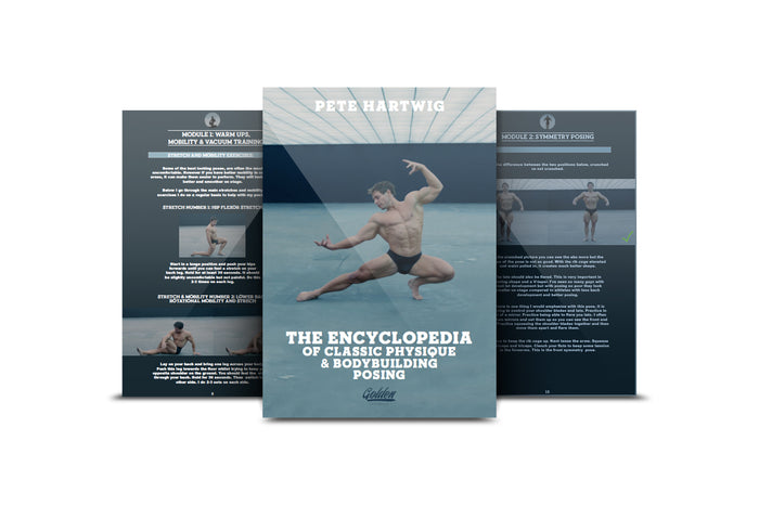 The Encyclopedia of Classic Physique & Bodybuilding Posing - eBook - Golden Aesthetics