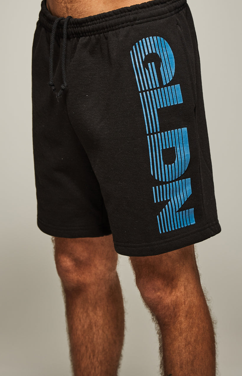 Black Heavy Fleece Shorts