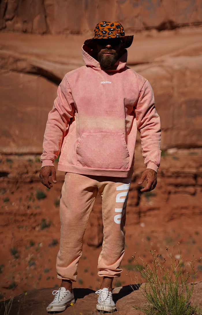 Peach Mineral Golden Hoodie