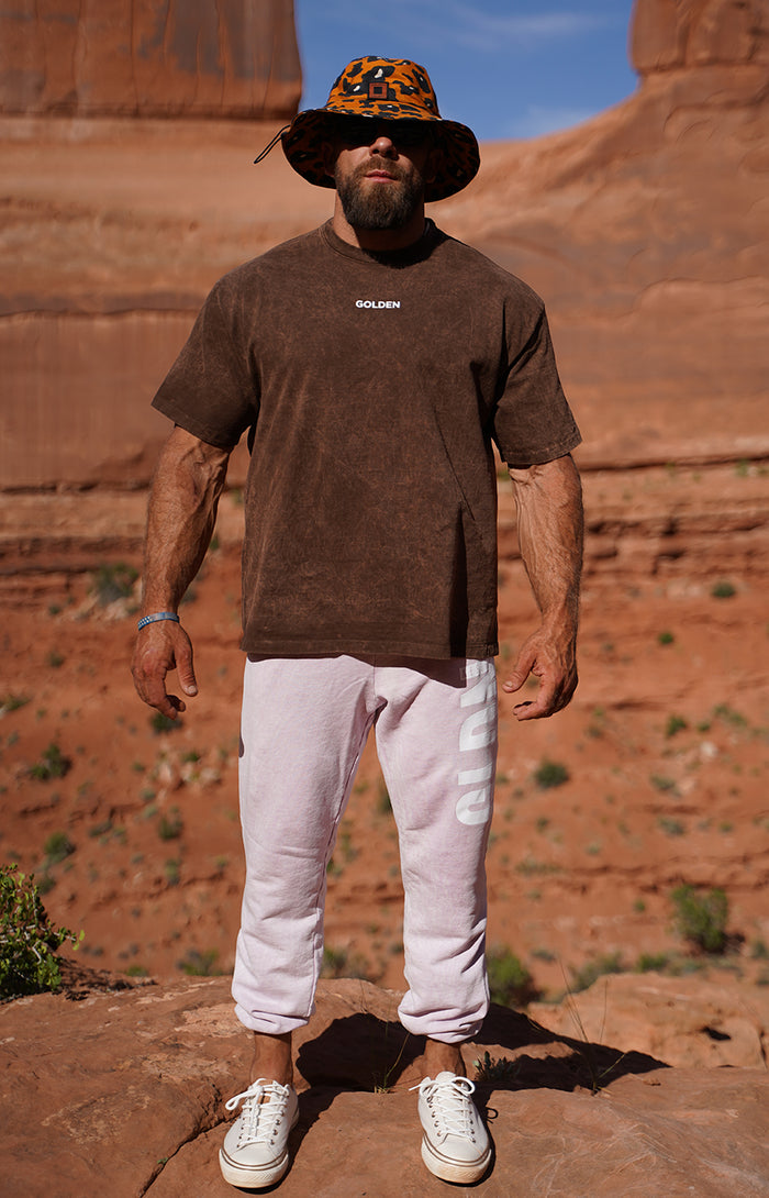Brown Mineral Golden T-Shirt