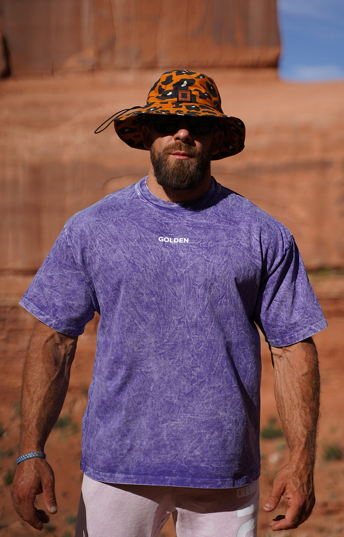 Purple Mineral Golden T-Shirt