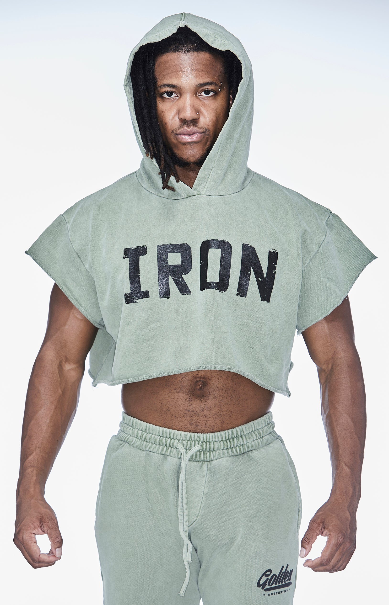 Faded Army Men`s 70`s Hoodie