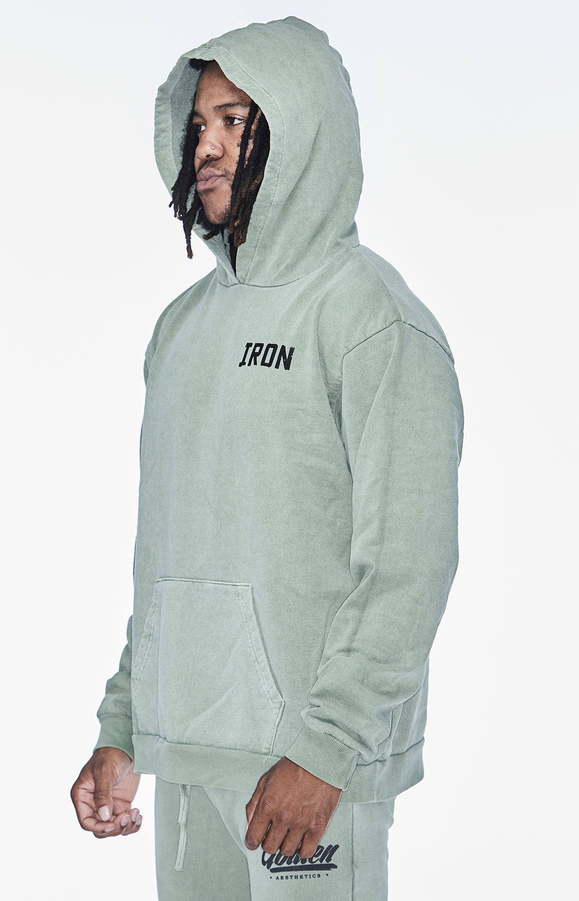 Faded Army Long Sleeve Hoodie