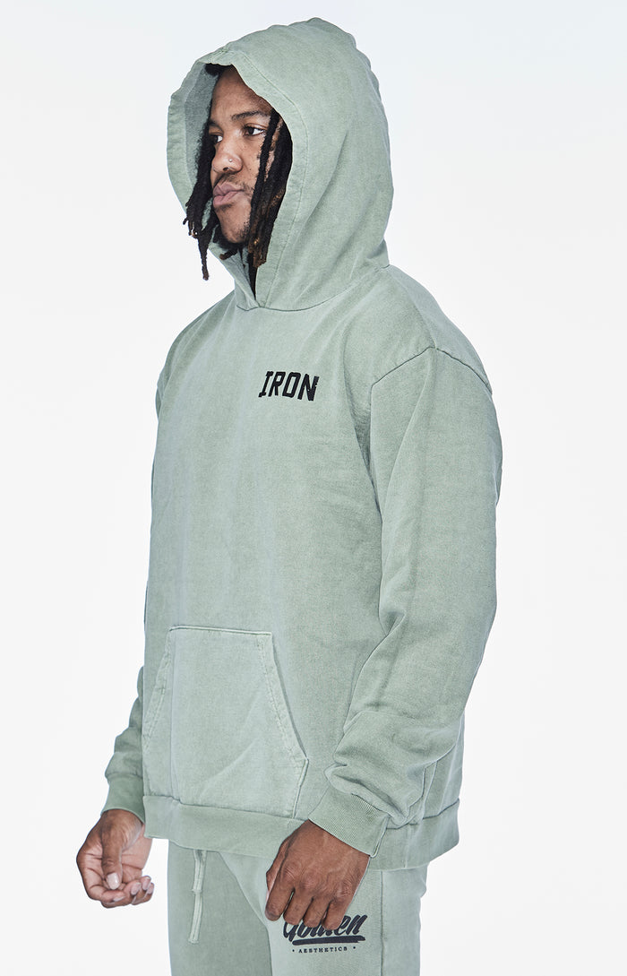 Faded Army Long Sleeve Hoodie