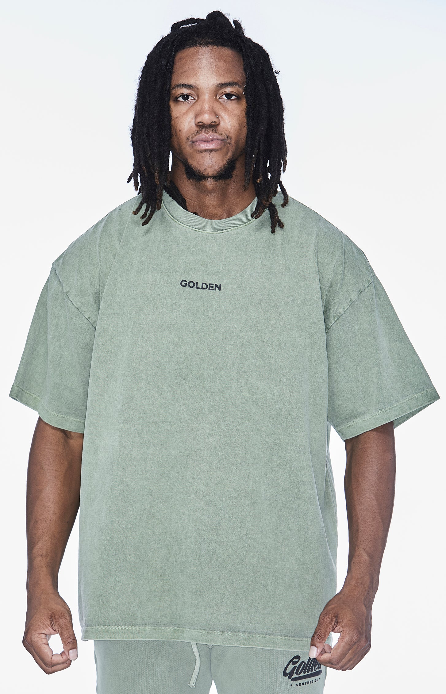 Faded Army Heavy Oversized T-Shirt