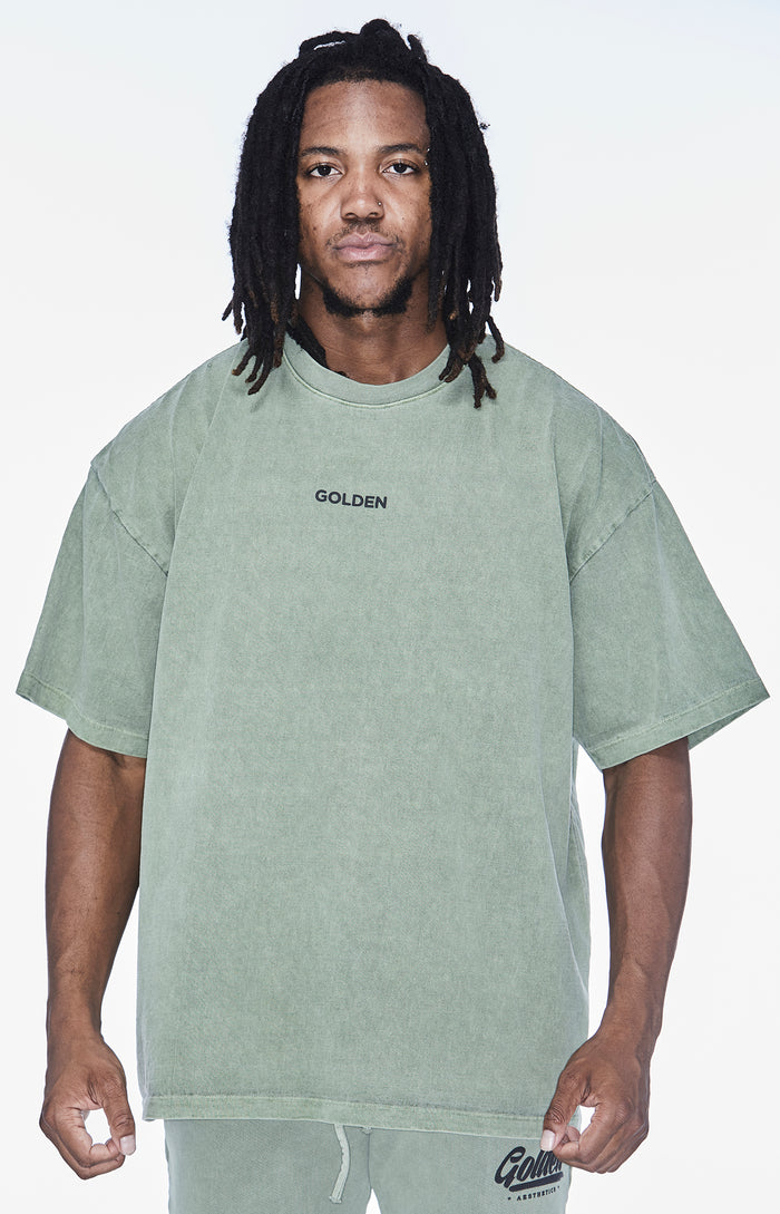 Faded Army Heavy Oversized T-Shirt