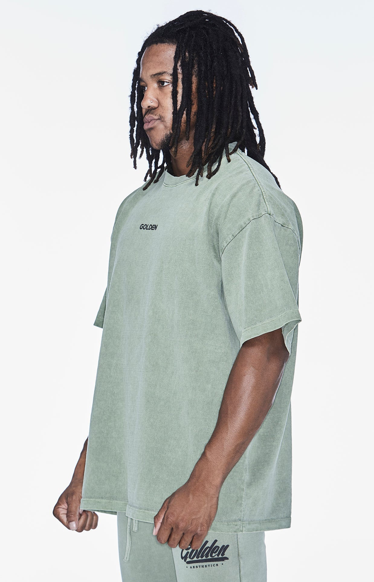 Faded Army Heavy Oversized T-Shirt