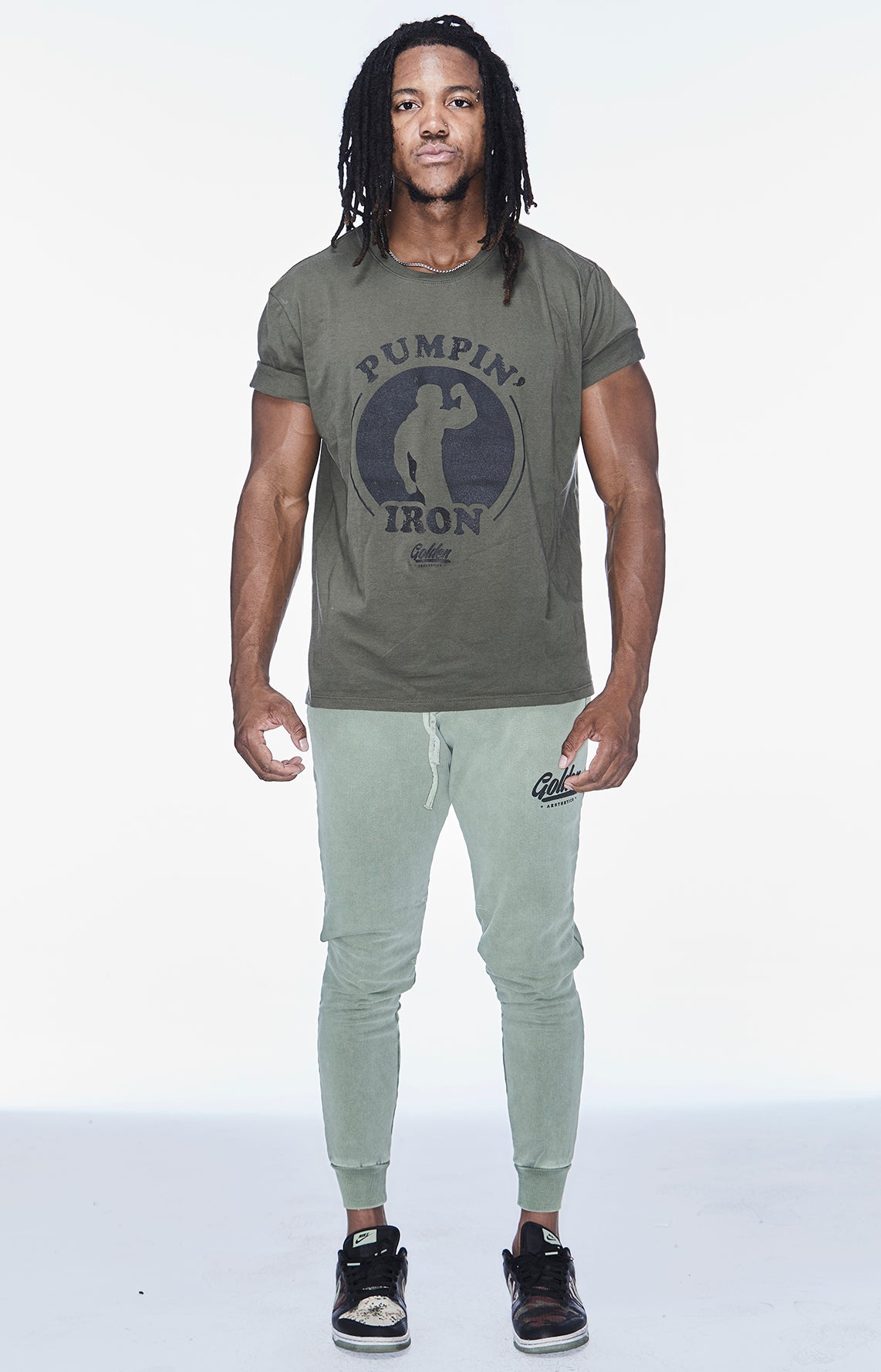 Army 30's Rolled Sleeve T-Shirt