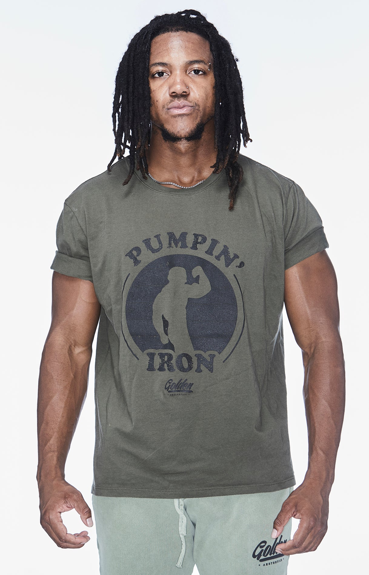 Army 30's Rolled Sleeve T-Shirt