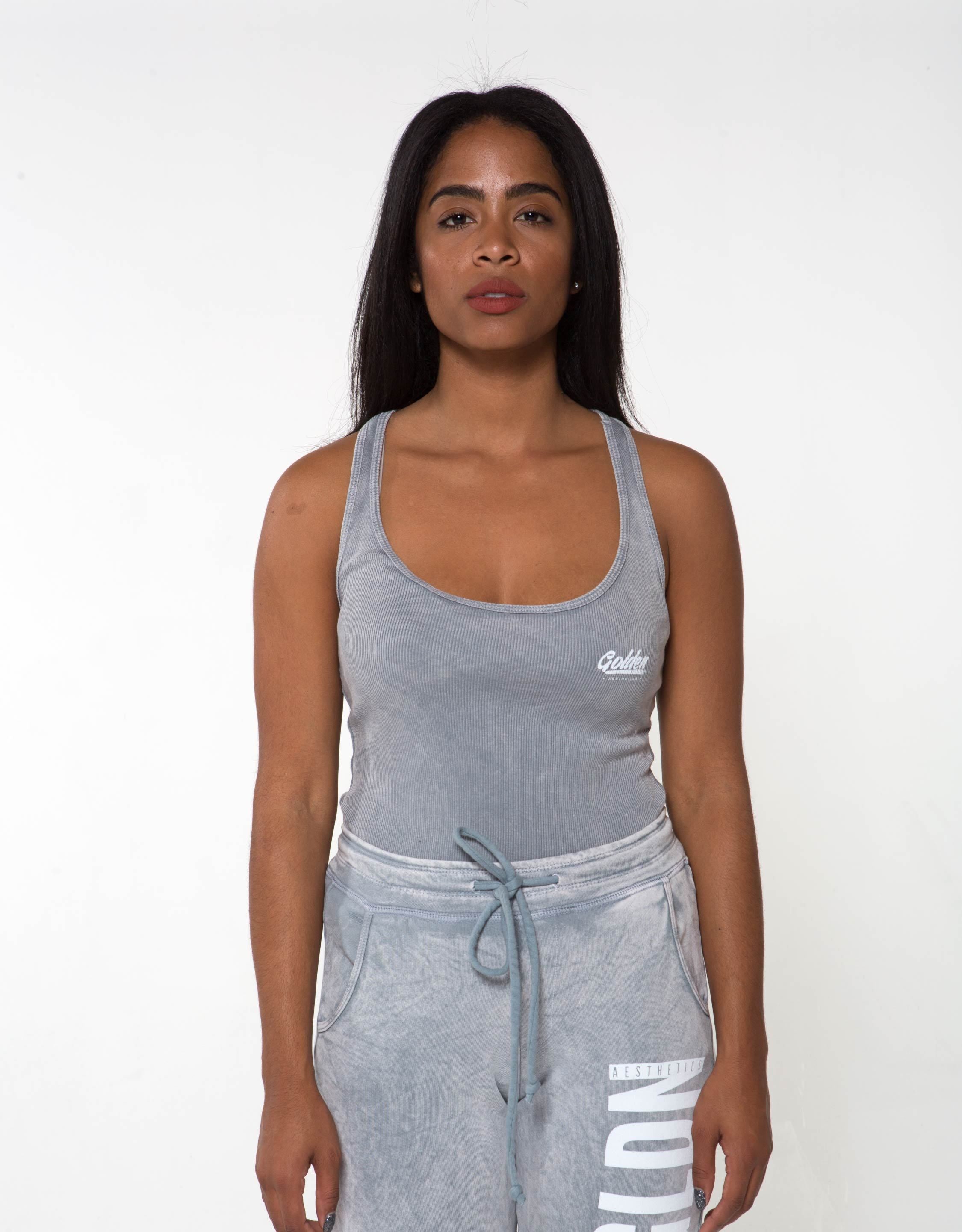 GA Her - Marl Ribbed Tank - Golden Aesthetics