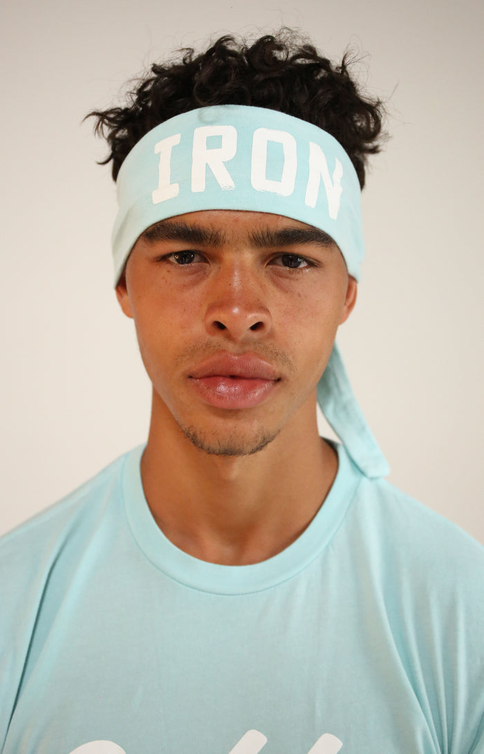 Blue Water Iron Headband