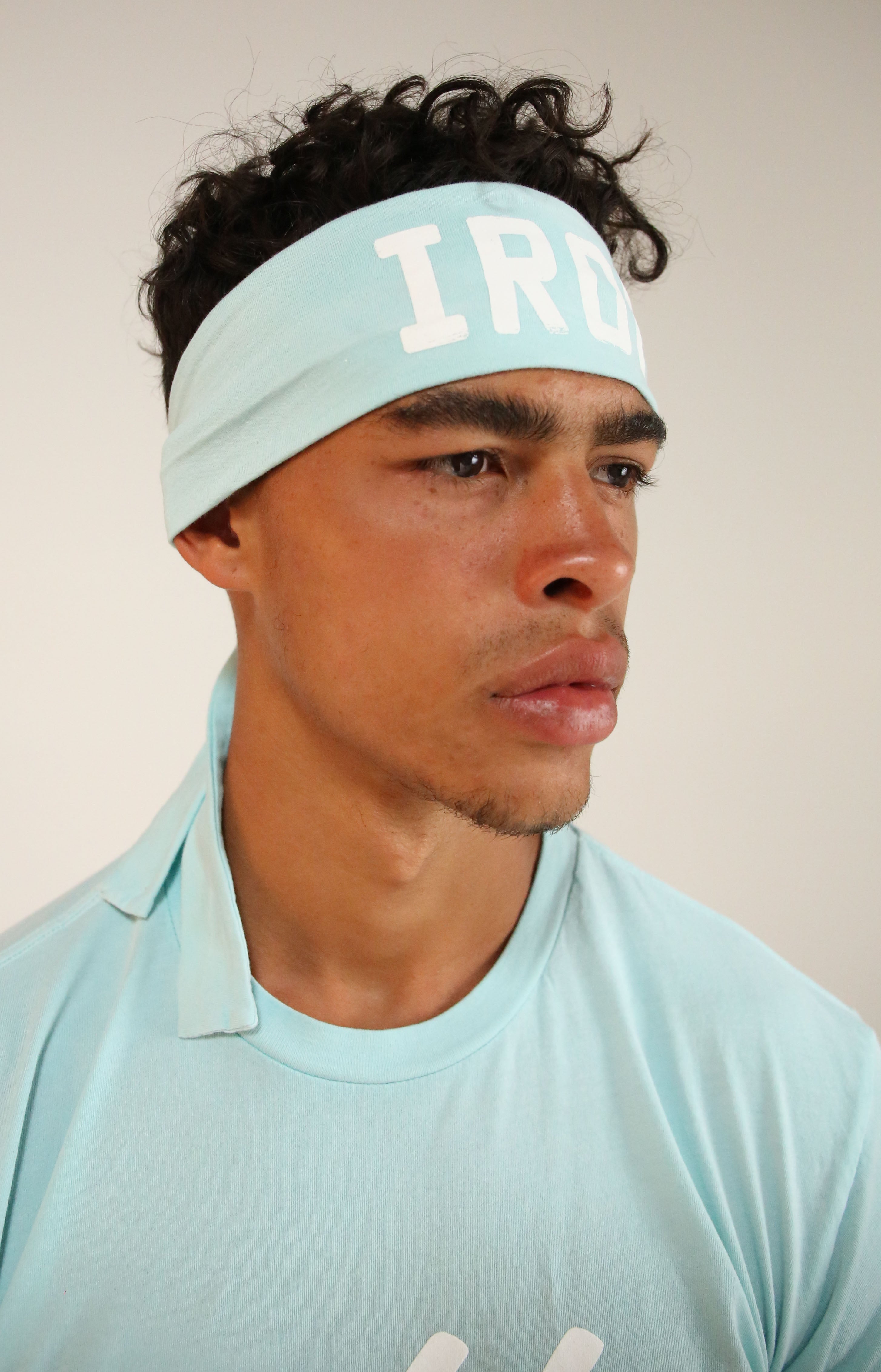 Blue Water Iron Headband