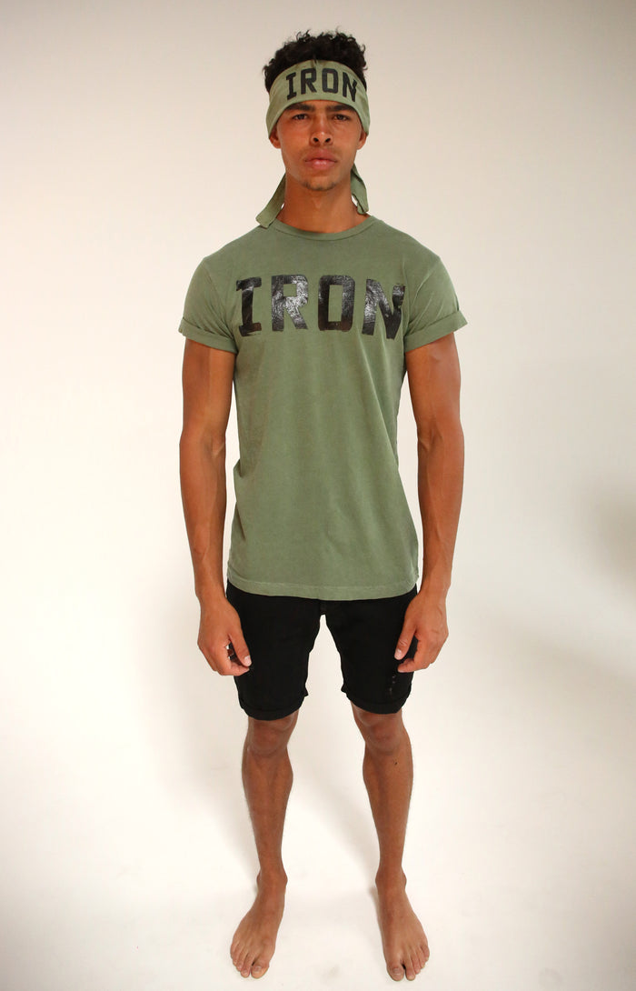 Army Rolled Sleeve T-Shirt