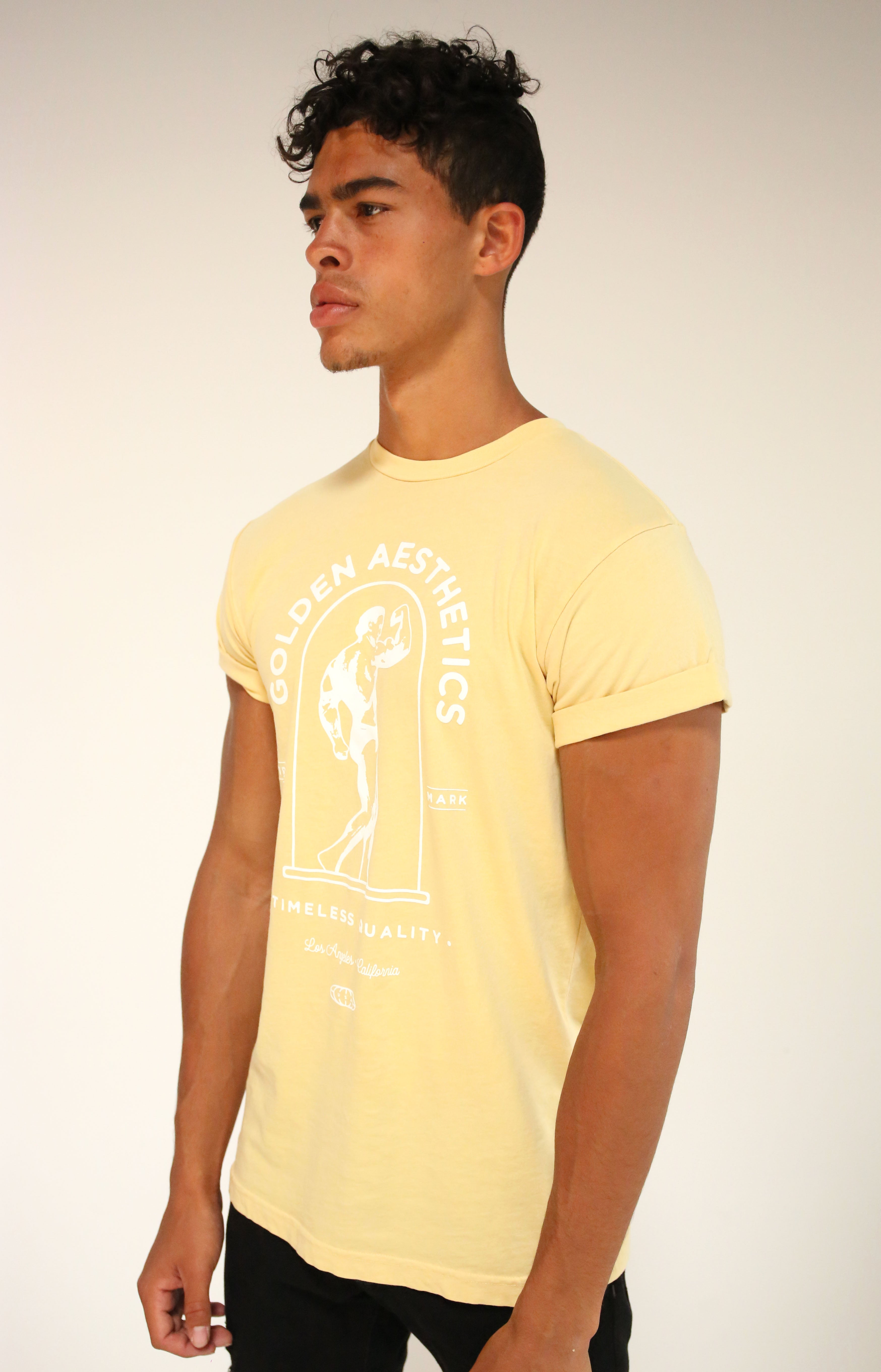 Sea Mist Rolled Sleeve T-Shirt