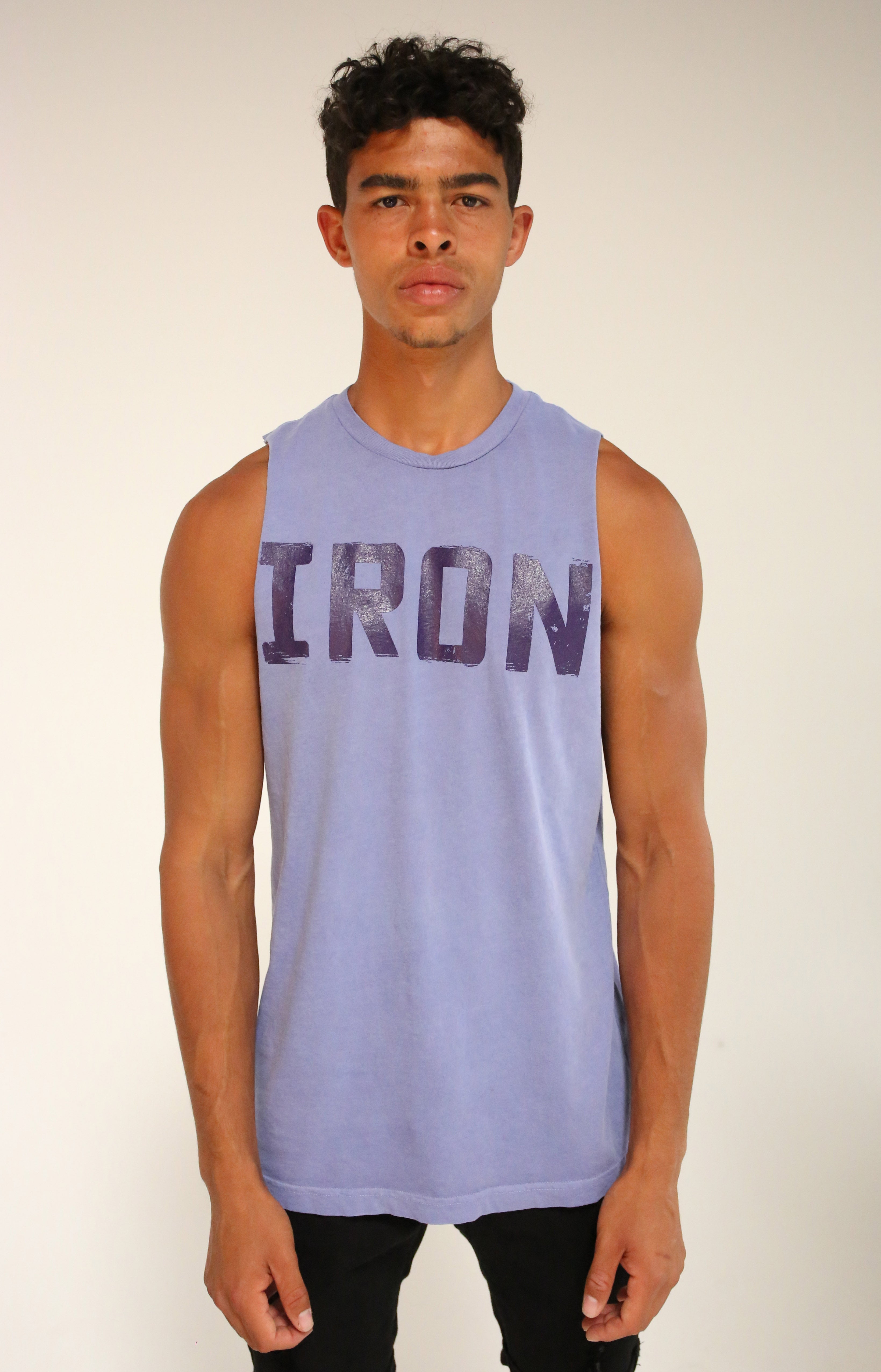 Faded Purple Muscle Tank