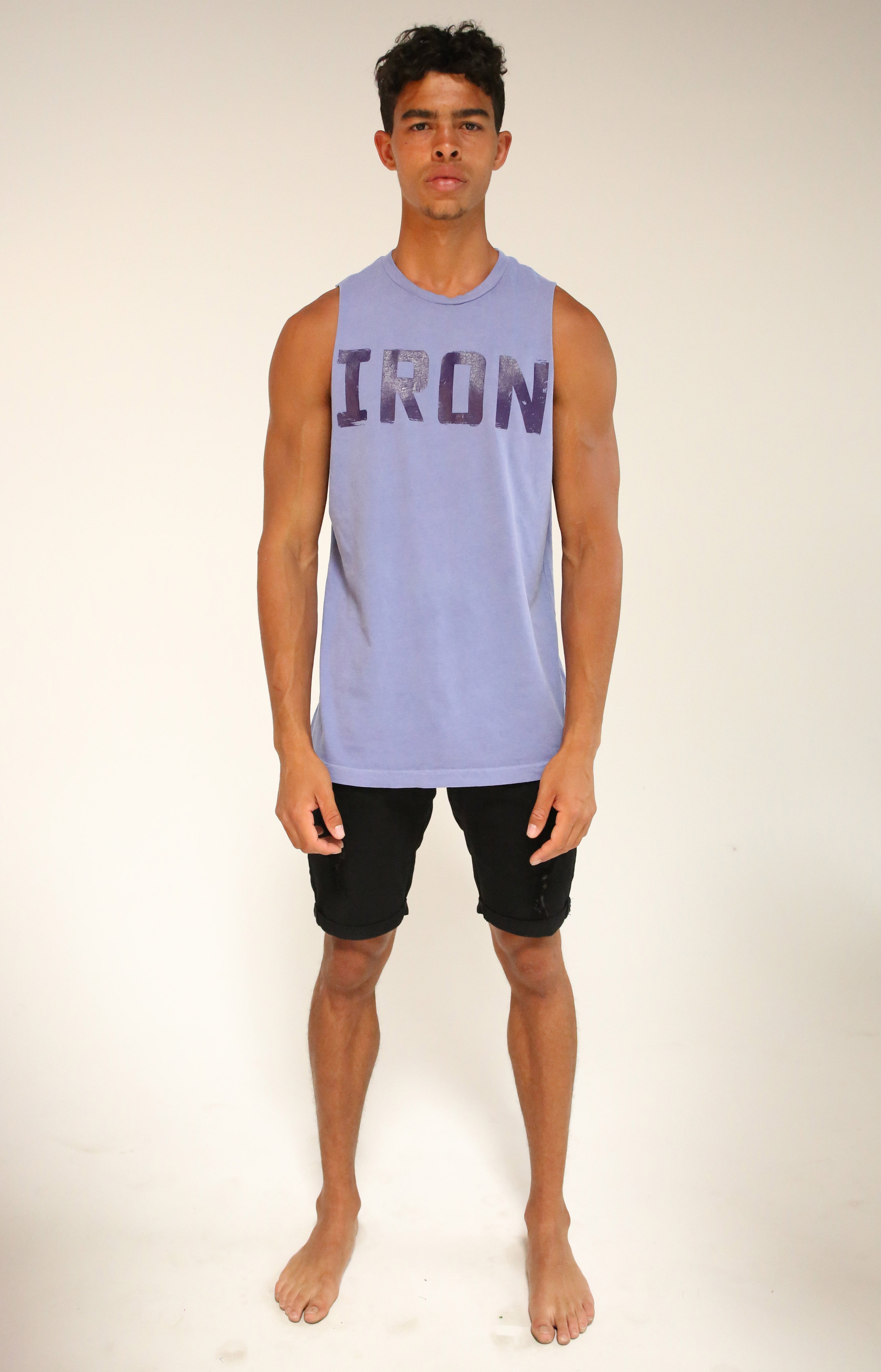 Faded Purple Muscle Tank