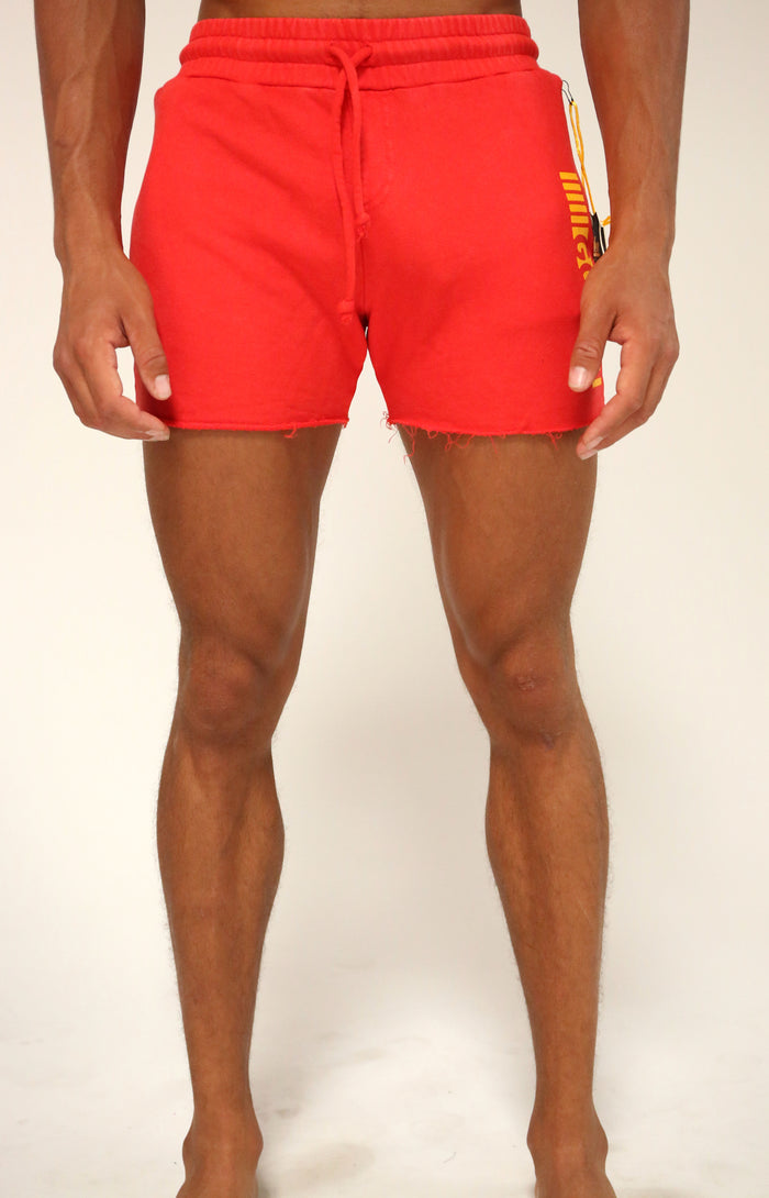 Red/Gold Short CLassic Shorts