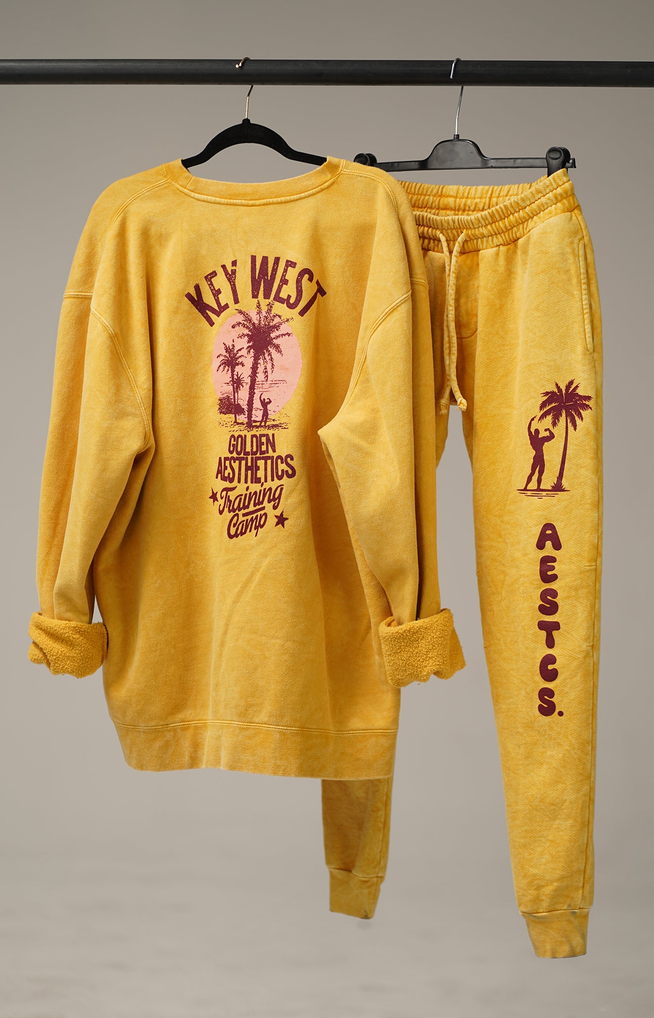 Yellow Classic Mineral Joggers
