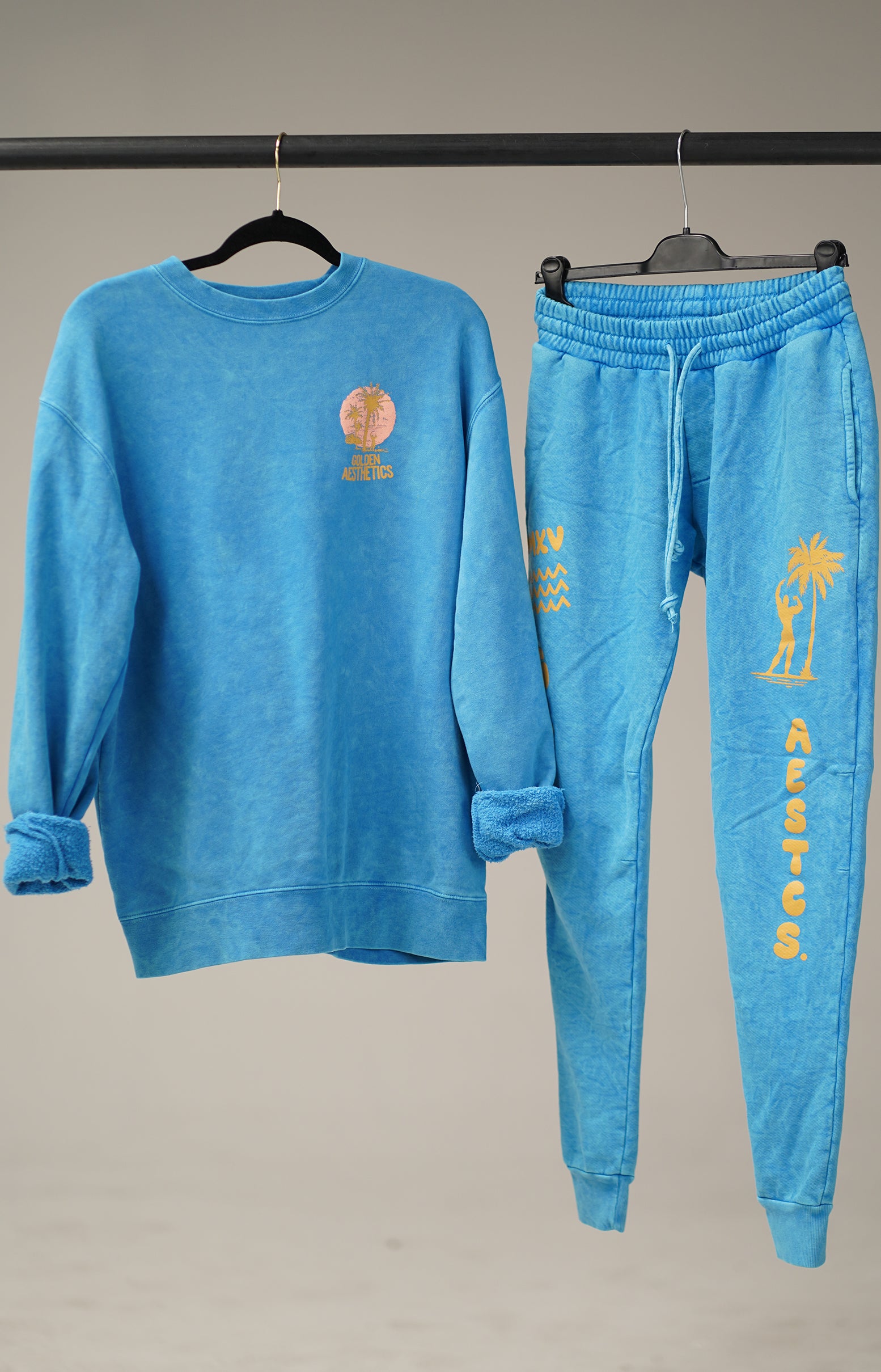 Blue Surf Mineral Joggers