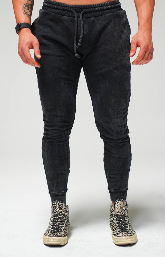 Mineral Black Track Pants