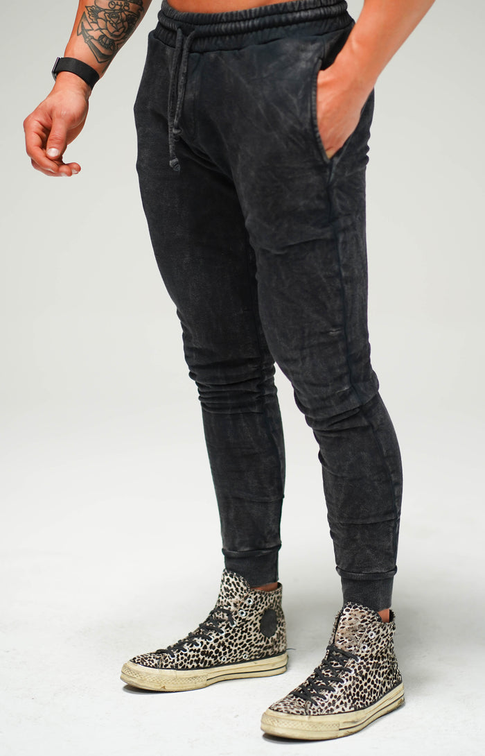 Mineral Black Track Pants