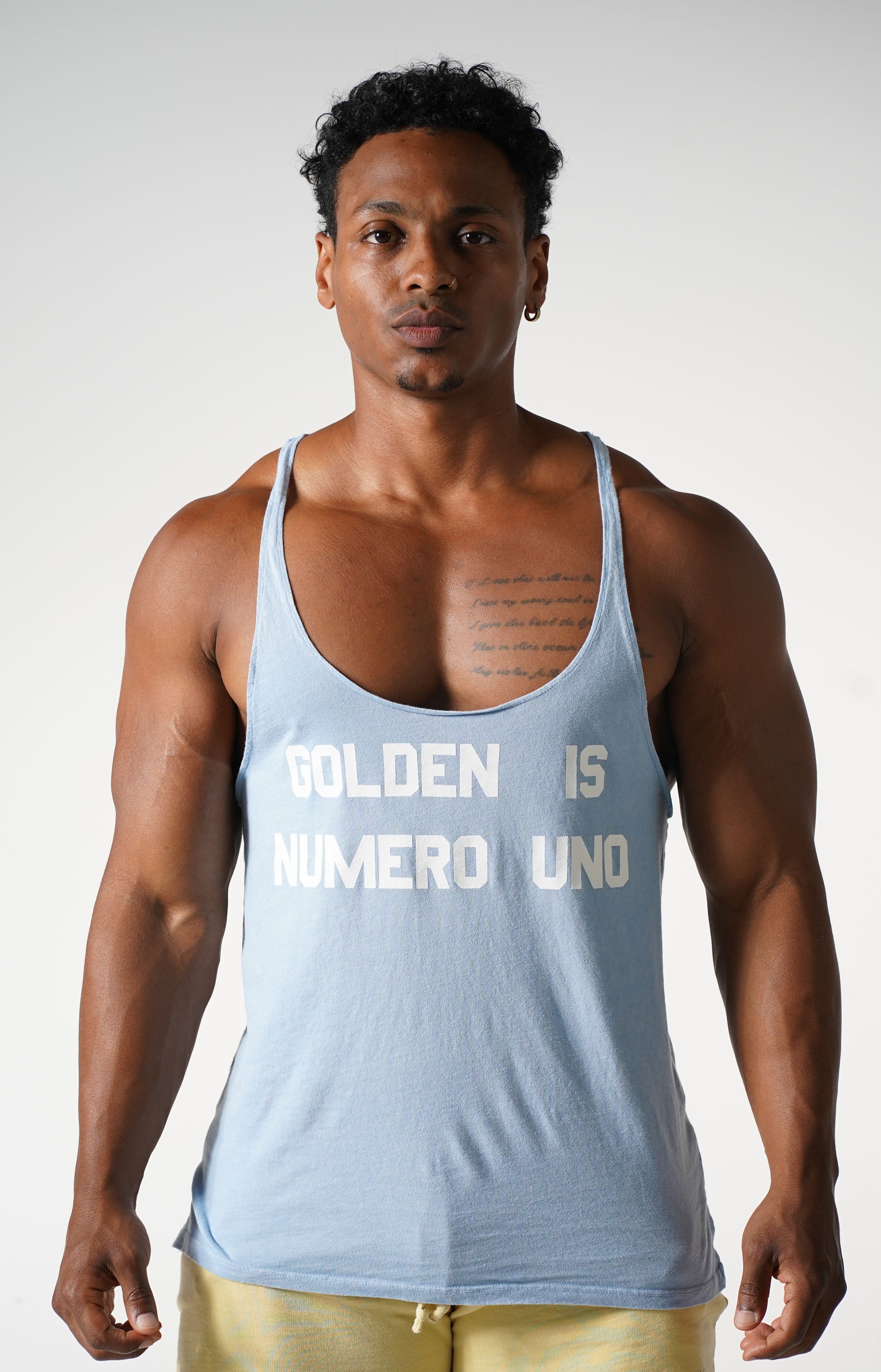 Light Navy Numero Uno Stringer