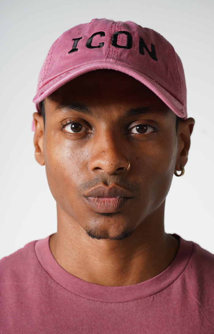 Faded Wine Icon Vintage Hat